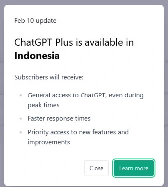 Jasa Bayar & Upgrade Akun ChatGPT Plus di OpenAI